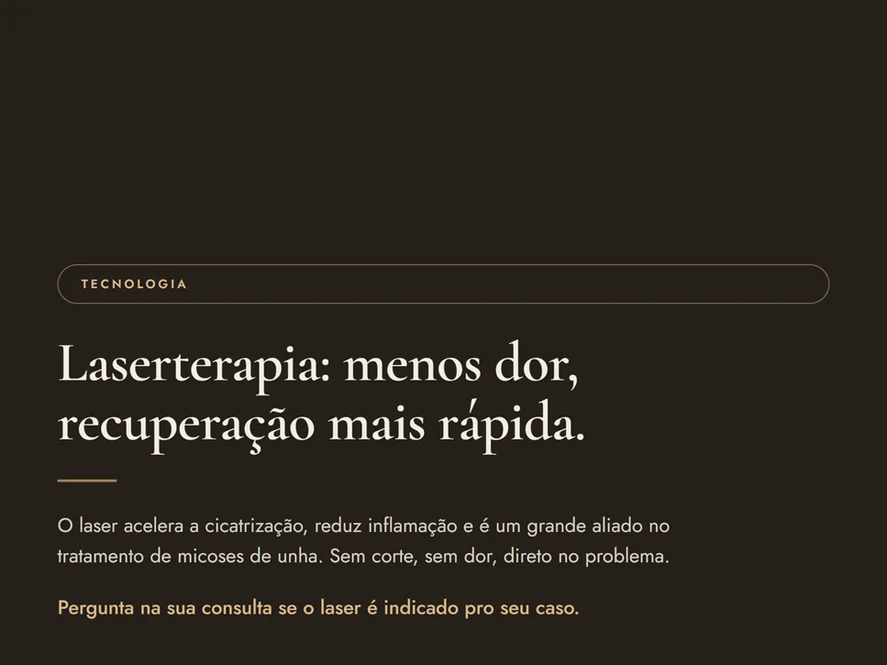 Laserterapia para micose de unha: como ela ajuda no tratamento