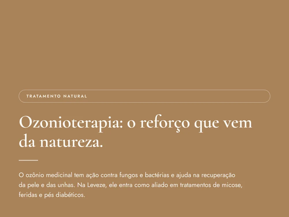 Ozonioterapia nos pés: o que o ozônio medicinal pode ajudar a tratar